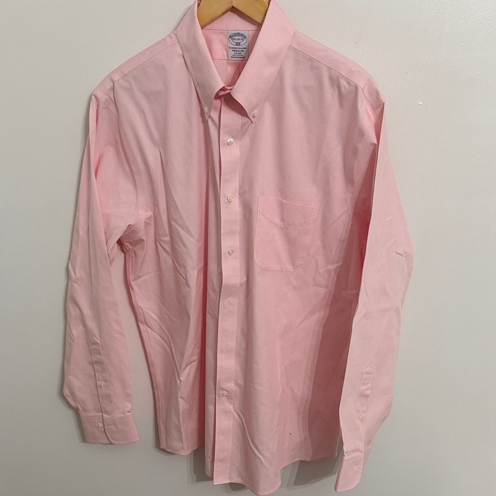 Brooks Brothers Light Pink Dress Shirt